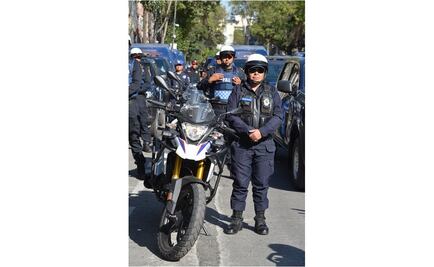 Entregan reconocimientos al mérito policial en la alcaldía Benito Juárez