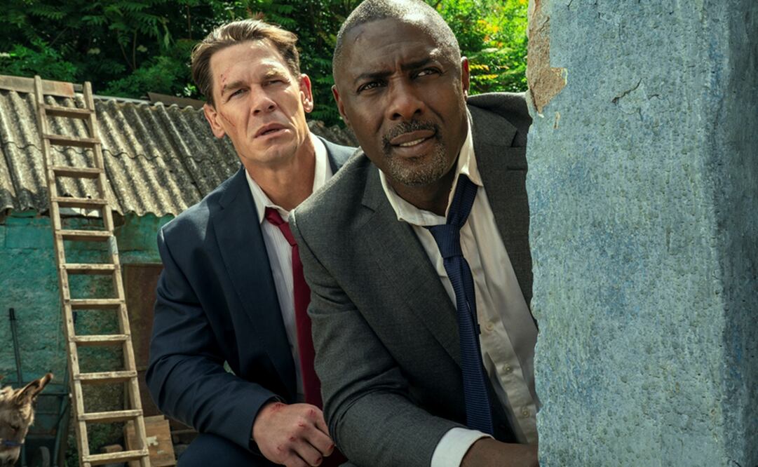 Ambos actores protagonizan la nueva cinta de Prime Video: "Jefes de estado". Foto: Instagram.