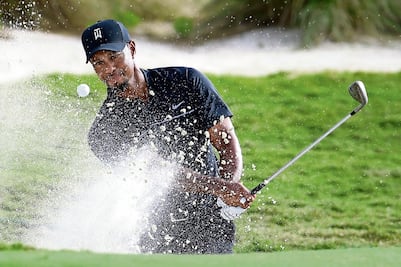 Vuelve a ser Tiger ... luego se cae