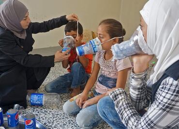 Terroristas usan a niños para actuar ataques químicos en Siria, acusa Rusia