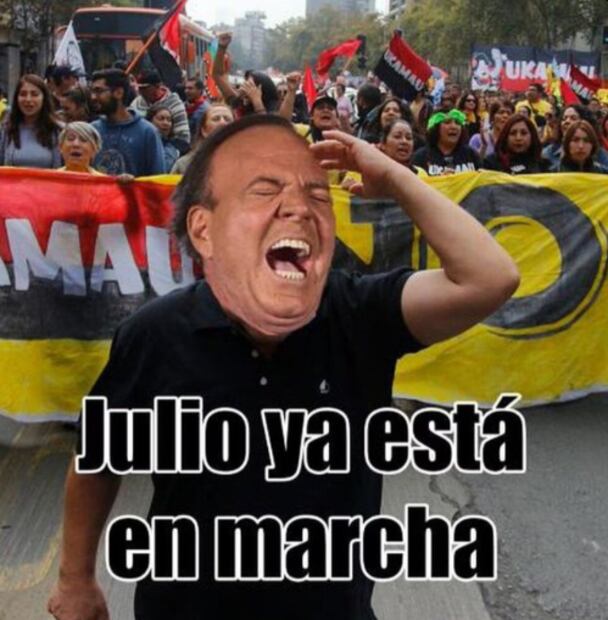 Memes Julio. Foto: Captura de pantalla