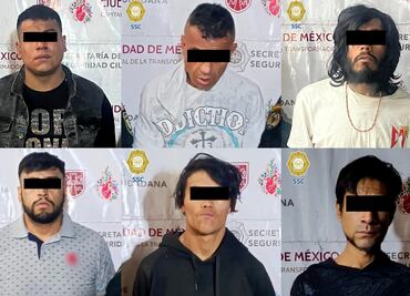 Caen 6 por venta de narcóticos a menores de edad en Venustiano Carranza; se les relaciona con una célula delictiva