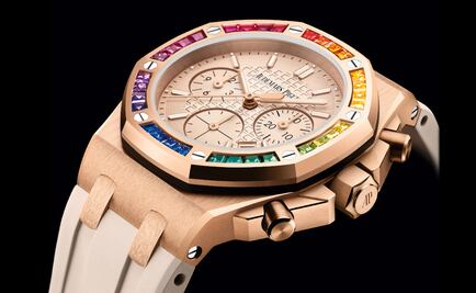 El arcoíris brillante para ellas