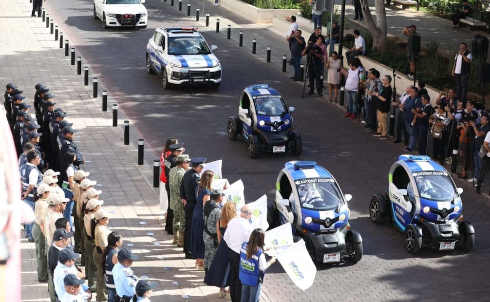 Alcaldesa de Mérida activa operativo de Semana Santa; despliegan 250 policías y refuerzan la vigilancia.
Foto: Especial.