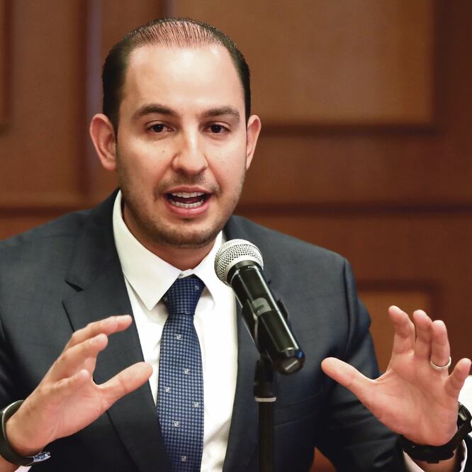 Marko Cortés, presidente nacional del PAN, dijo que su partido insistirá en una reforma legal para que la reducción sea efectiva y general en la frontera. ARCHIVO EL UNIVERSAL