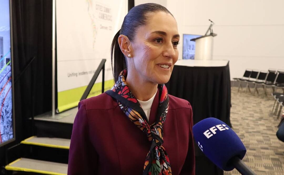 La jefa de Gobierno de la Ciudad de México, Claudia Sheinbaum, presumió su labor al frente de la capital mexicana y reivindicó el legado que dejará el presidente Andrés Manuel López Obrador. Foto: EFE