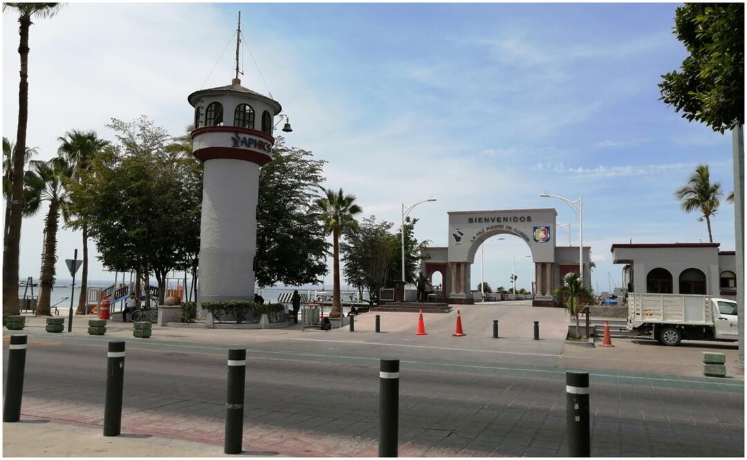 Los 3 puertos que permanecerán cerrados en Baja California Sur serán en La Paz, Santa Rosalía y Loreto; se espera que reabran hasta el próximo 25 de enero (23/01/2025). Foto: Especial