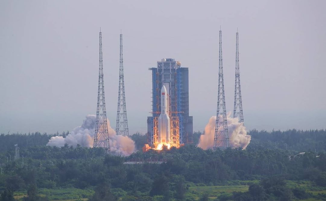 Tiangong significa “palacio celestial”. Foto: Tomada de @AmbQinGang