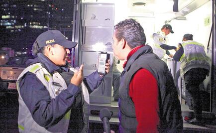 Van 366 conductores remitidos al Torito por no pasar alcoholímetro