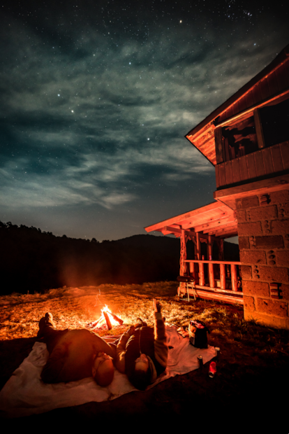 Mira la lluvia de estrellas y el cometa desde Canto del Bosque en Tlaxcala