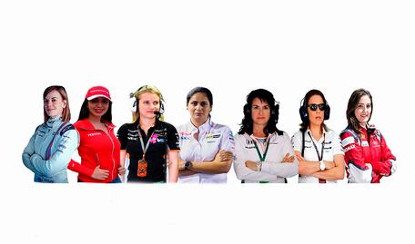 Las siete mujeres más influyentes de la Fórmula 1 en la actualidad