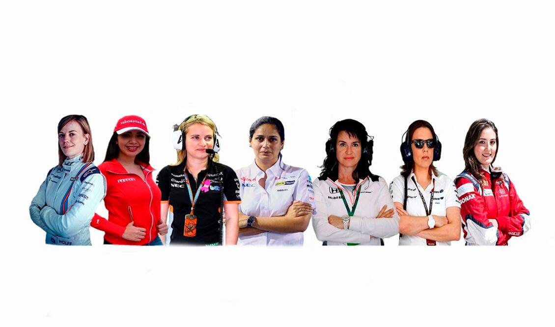 Las siete mujeres más influyentes de la Fórmula 1 en la actualidad
