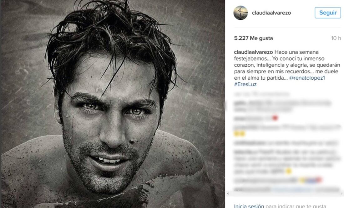 Famosos se despiden de Renato López