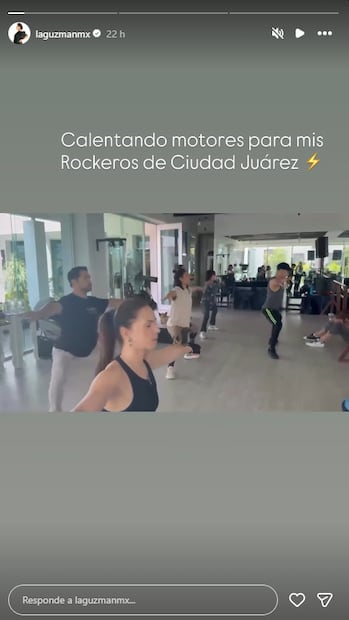 Alejandra Guzmán en los ensayos para su "Los que nos quedamos Tour".
Foto: Instagram, vía @laguzmanmx