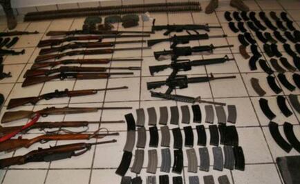 Policía de Coahuila asegura arsenal y detiene a dos personas