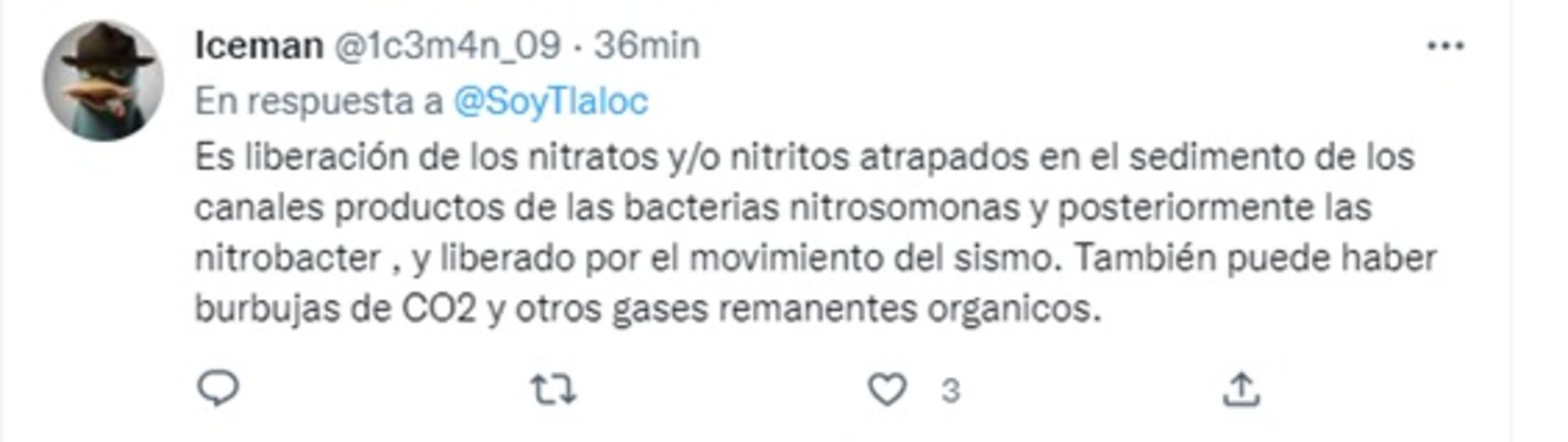 Tras sismo de hoy, burbujean los canales de Tláhuac y Xochimilco