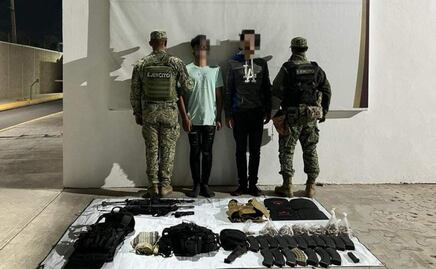 Detienen a 3 hombres que viajaban en cuatrimotos en Culiacán y Cósala, Sinaloa; les aseguran armas