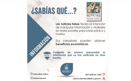 Inician en Jalisco campaña contra fake news de robachicos