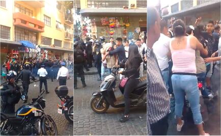 ​Asalto desata persecución y balacera en zona centro