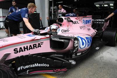 'Checo' Pérez correrá en Malasia con el mensaje #FuerzaMéxico en su monoplaza