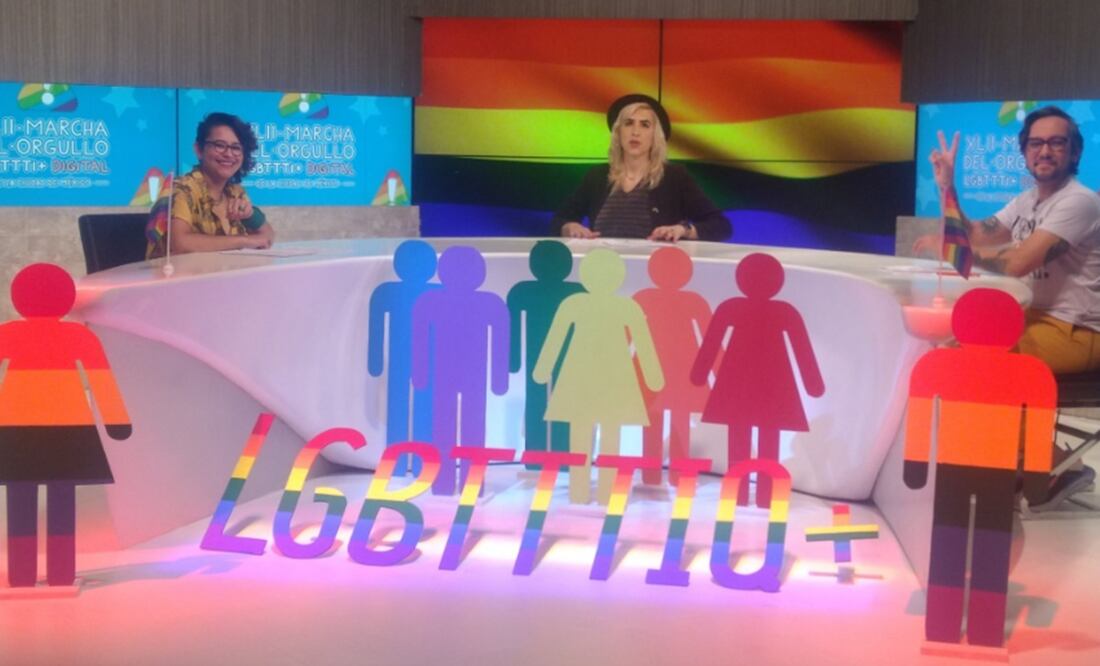 La marcha del Orgullo Gay se sustituyó por un maratón digital por la pandemia de Covid-19. Foto: Twitter @rickdelrealoly