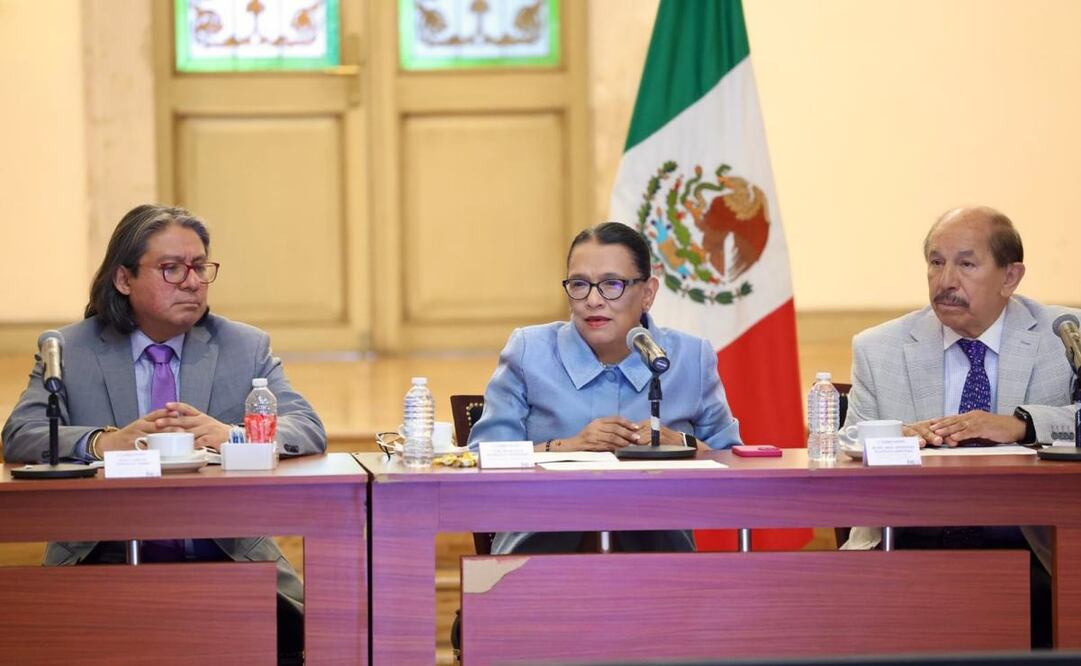Rosa Icela Rodríguez revisa con alcaldes Plan Integral del Oriente del Edomex. Foto: Especial