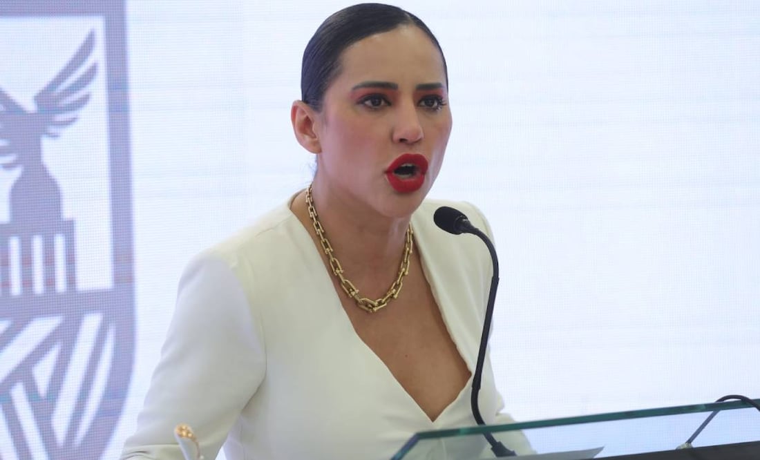 Sandra cuevas, alcaldesa de Cuauhtémoc, ofreció una conferencia de prensa en la que habló de su futuro político FOTOS Gabriel Pano/El Universal