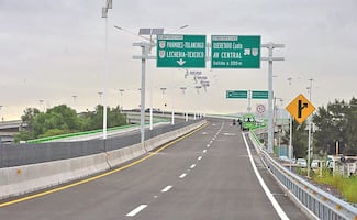 Autopista Siervo de la Nación permanecerá  cerrada; señalan que no existen condiciones para utilizarla