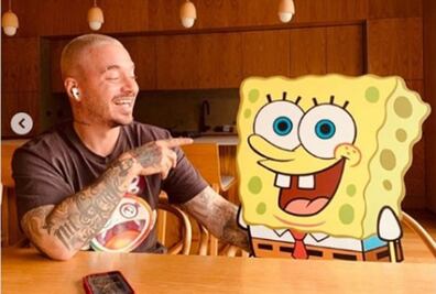 J Balvin y Tainy estrenan "Agua", el tema para la película de Bob Esponja