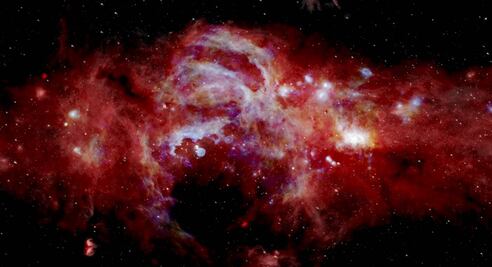 Captan el centro de nuestra galaxia como nunca antes 