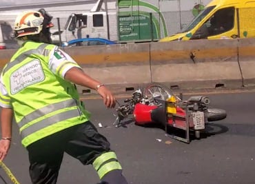 Motociclista pierde la vida en la carretera México-Querétaro