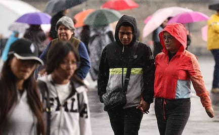 Activan alerta naranja por lluvias fuertes en siete alcaldías; se esperan hasta 49 mm de precipitación