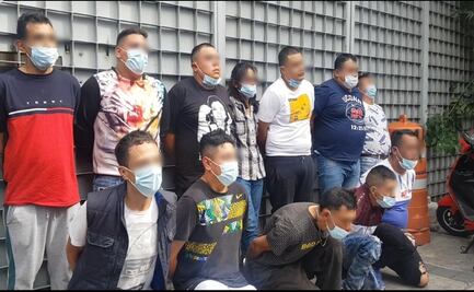 Detienen a 12 personas por narcomenudeo en Venustiano Carranza 