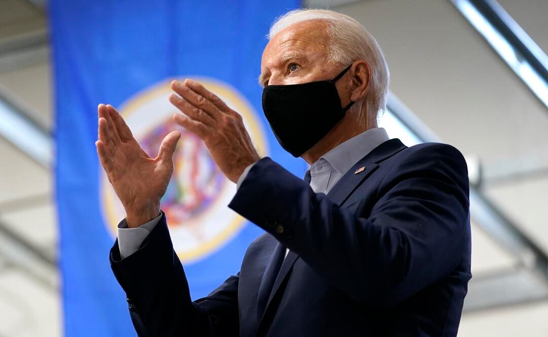 Las elecciones de noviembre enfrentarán al presidente Donald Trump con el demócrata Joe Biden. Foto: AP