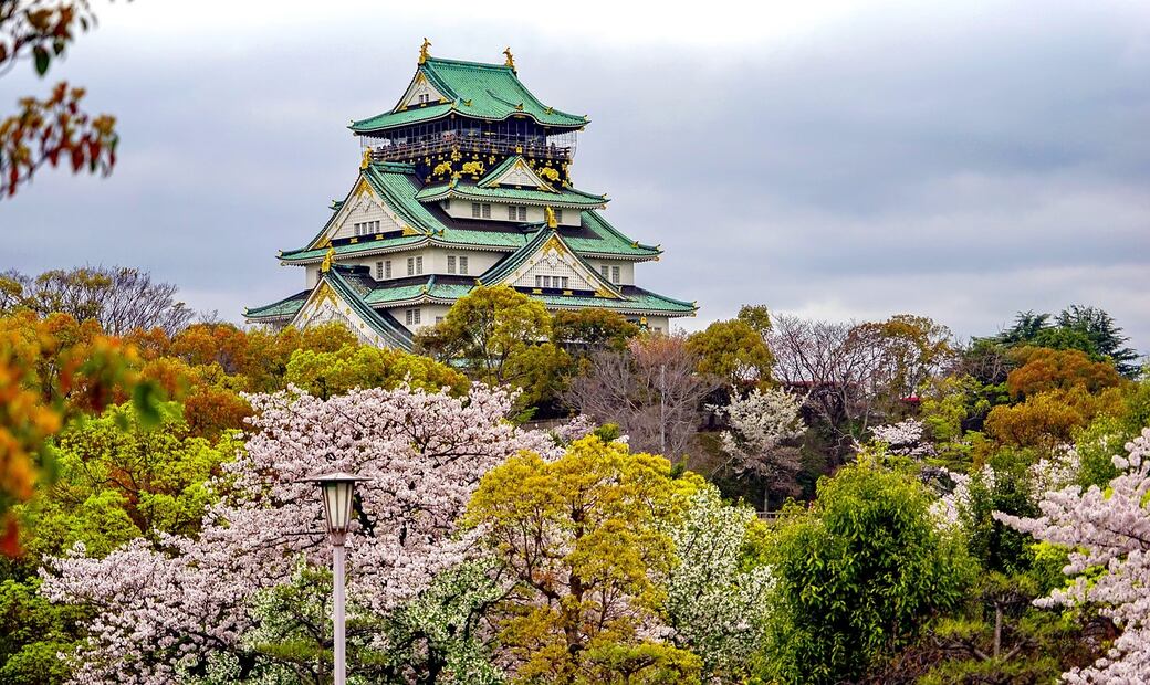 Palacio de Osaka. Foto: Pixabay