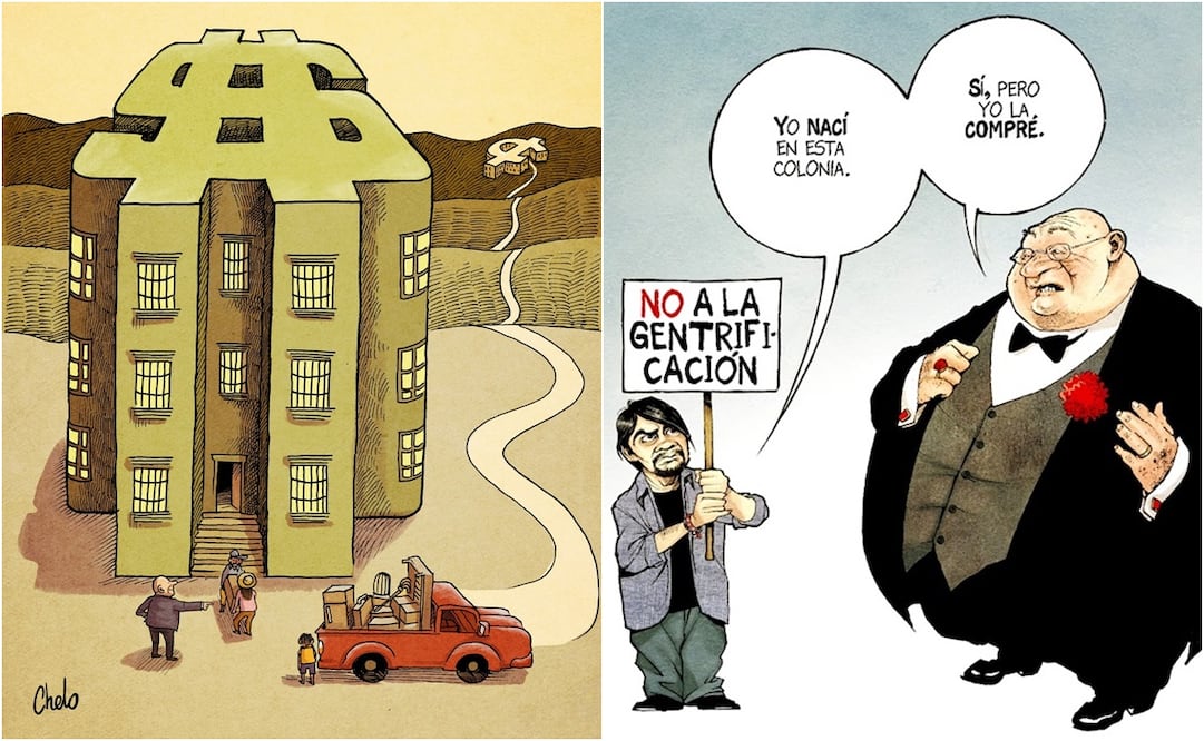 Diferentes moneros dieron su punto de vista al tema fiel a su estilo. Foto: Chelo y Hernánez