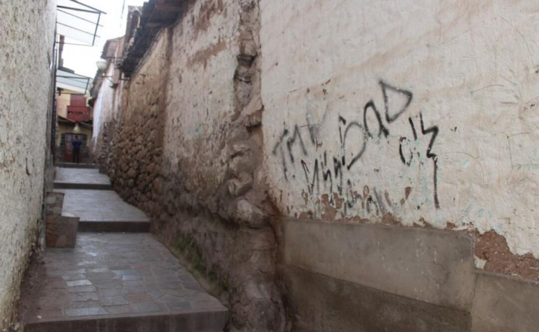 Imagen genérica de un muro pintado en el Centro Histórico de Cusco. Foto: El Comercio - Perú / GDA