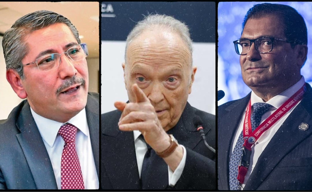 Gertz Manero y doce de los funcionarios clave de FGR durante su administración, como Alfredo Higuera Bernal y Felipe de Jesús Gallo Gutiérrez, no hicieron públicos sus bienes. Foto: Lucía Godínez, Diego Simón y EFE.