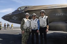 Witkoff y Kushner visitan el portaaviones USS Abraham Lincoln; ocurre tras conversaciones con Irán sobre su programa nuclear