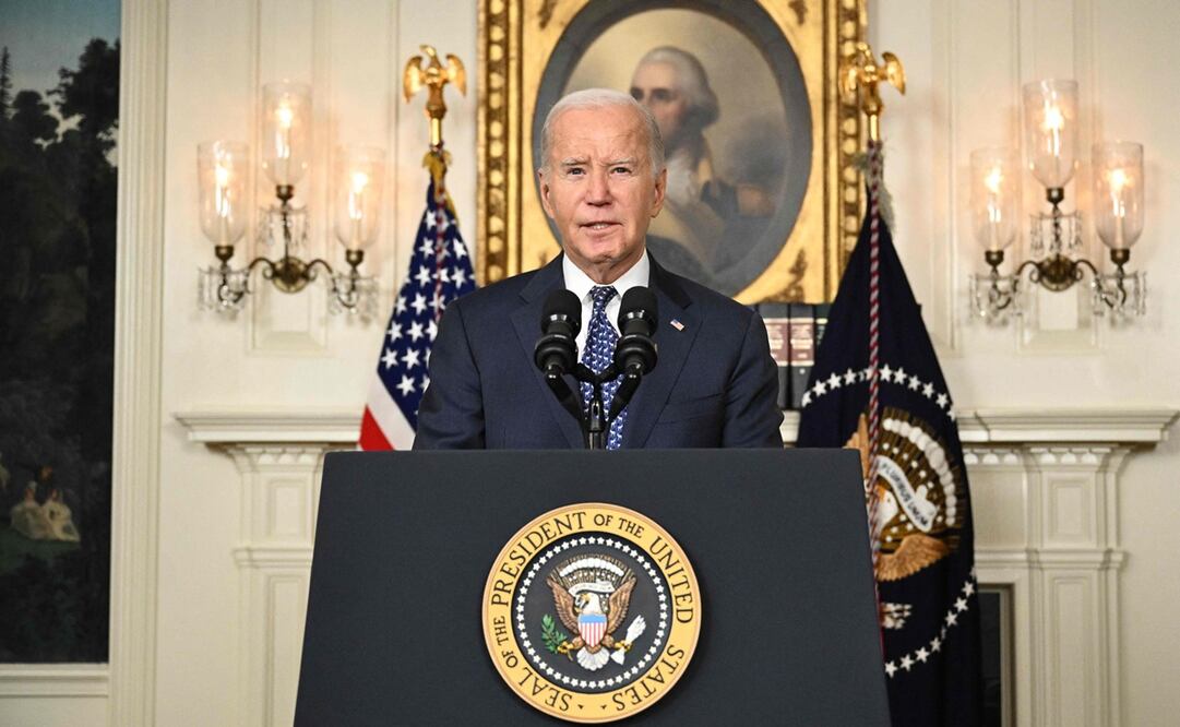 Joe Biden, mandatario estadounidense. Foto: AFP