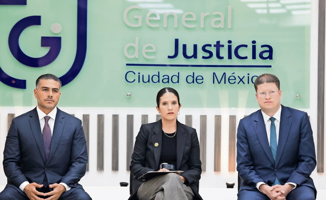 En conferencia conjunta, autoridades federales y locales brindaron más detalles sobre la investigación del homicidio de Ximena Guzmán y de José Muñoz. Foto: Carlos Mejía / EL UNIVERSAL