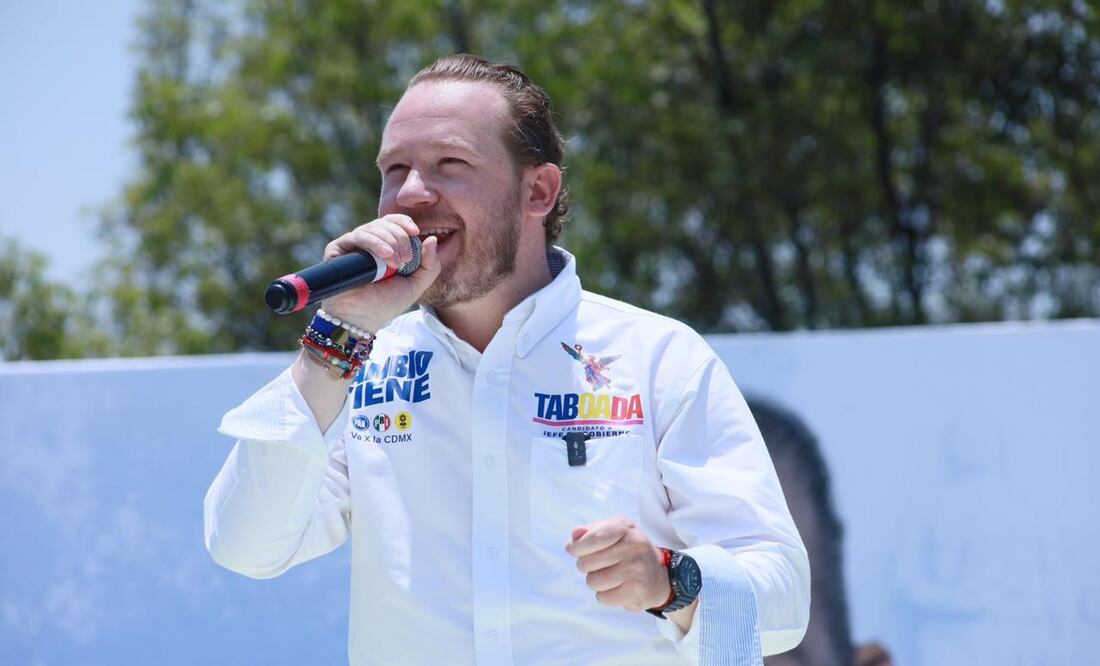 Santiago Taboada candidato a la Jefatura de Gobierno de la coalición Va X La CDMX. Foto: especial