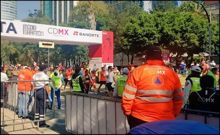 Reportan 2 muertos por infarto en Medio Maratón de CDMX