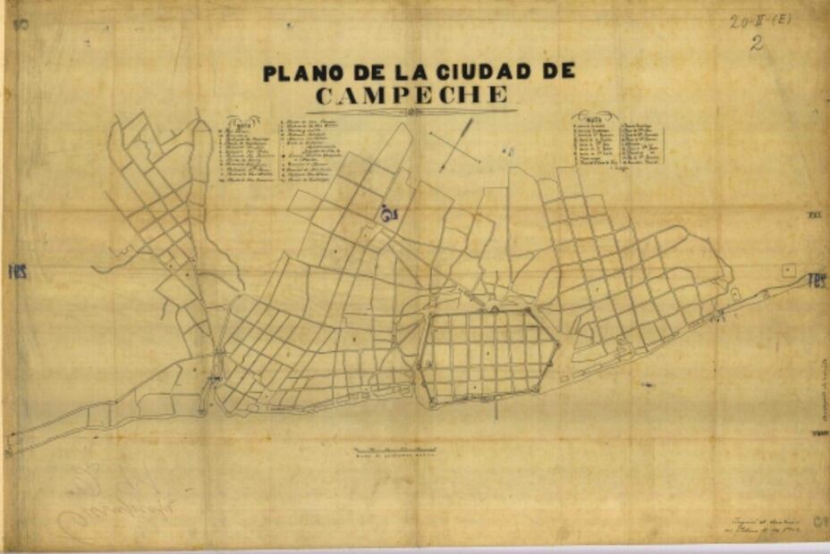 Pinceladas de la ciudad capital. Campeche, 1862-1915
