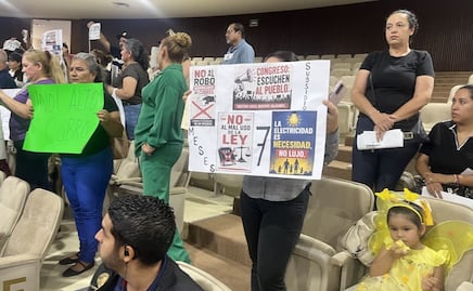Sinaloenses se quejan por excesivos cobros en tarifas de luz; exigen subsidio mínimo de siete meses y revisión de tarifas