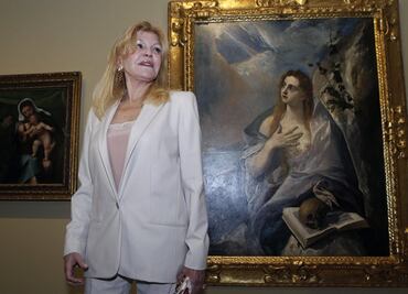 A lo mejor tengo que vender otro cuadro: Carmen Thyssen