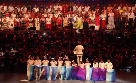 Ofrecen concierto "Tengo Sueño" con más de 750 niños y jóvenes