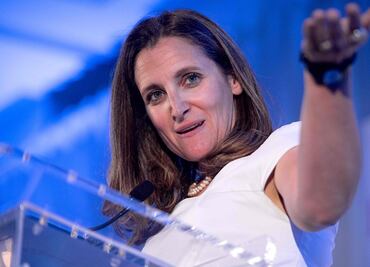 Queda mucho trabajo en renegociación del TLCAN: canciller de Canadá