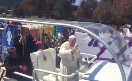 Tras misa, Papa se dirige a Curia Episcopal en San Cristóbal