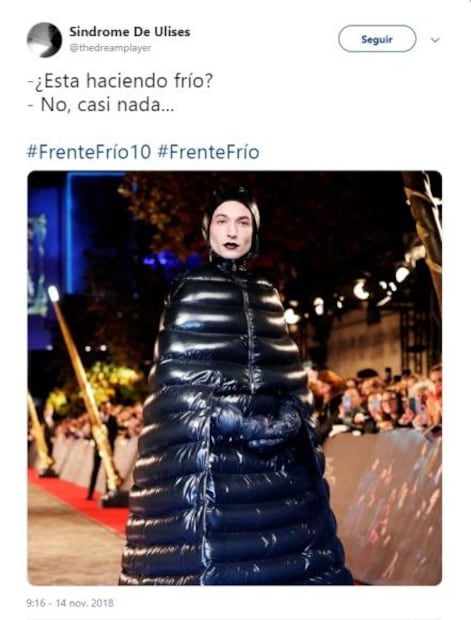 Te dejamos unos memes del frío para entrar en calor